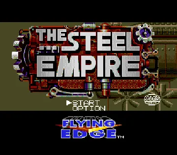 Steel Empire (USA) screen shot title